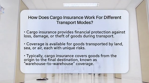 How Does Cargo Insurance Work For Different Transport Modes? - InsuranceGuide360.com