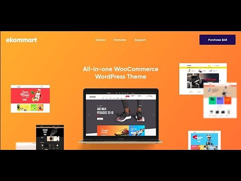 Ekommart - All-in-one eCommerce WordPress Theme | Multipurpose eCommerce Elementor Theme