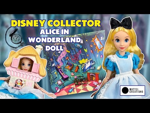 NEW Disney Collector: Alice In Wonderland Doll- Mattel Creations Exclusive