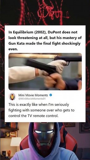 Equilibrium 2002 DuPonts Mastery of Gun Kata Made the Final Fight Even