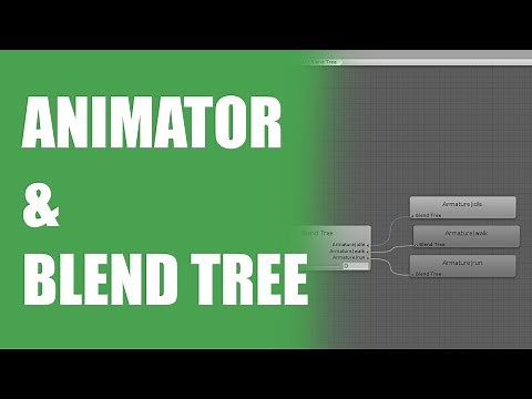 Setting Up A Animator & A Blend Tree - 3rd Person Controller