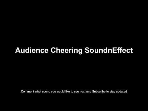 Audience Cheering Sound Effect