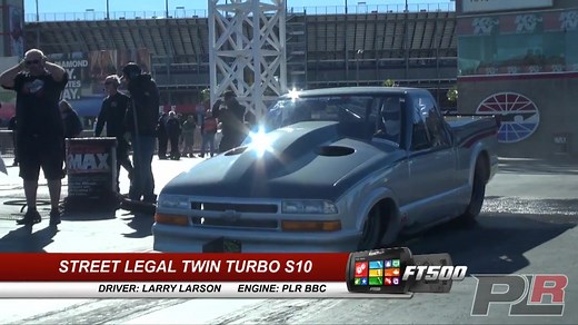 129K views · 1.2K reactions | Larry Larson and crew made history today in Las Vegas. His S10 is the first Street Legal car to go 5 seconds to the 1/4 mile! FuelTech FT500 EFI system is on board! Congrats to Larry, Chad, and the rest of their hard working crew! | Proline Racing | Facebook