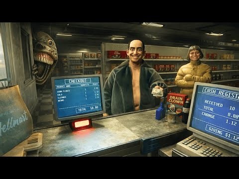 Hellmart – New Horror Game Meets Supermarket Simulator (First Look)