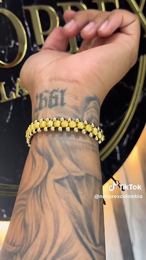 Manilla Exclusiva de Oro Laminado 18k para Ti