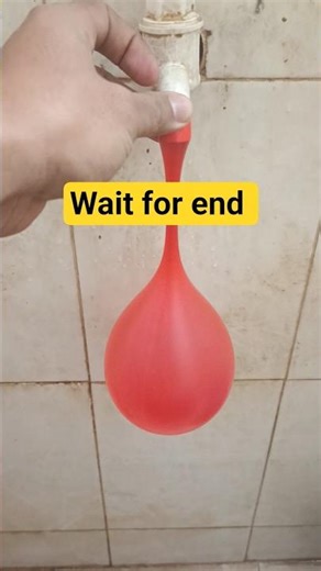 how to fill water balloons fast & easily #shorts #satisfying