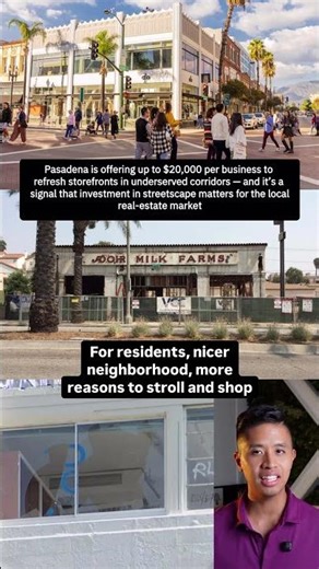 Pasadena’s new storefront‑revitalization program