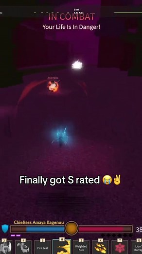 Achieving S Rank in Bloodlines Roblox