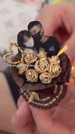 金莎包裝紙玫瑰花製作教學