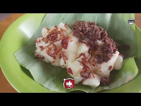Cara membuat kue balok menes khas pandeglang banten #kuliner #streetfood #visitbanten