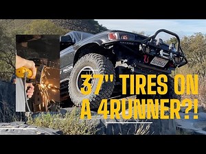 So I Cut Apart My 4Runner To Fit 37s...And This is How I Did It (Part 1)