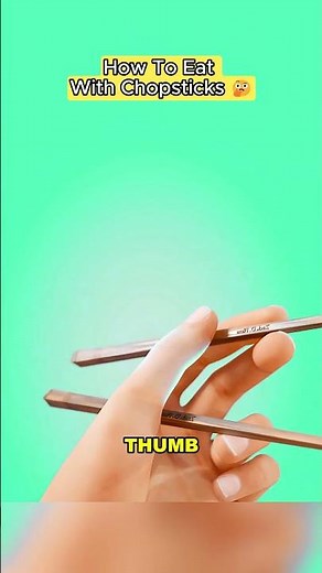 How to Eat With Chopsticks 🤔