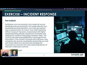 Cyber security table top exercise.