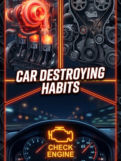 Why a Flashing Engine Light Costs Thousands ( Push Start & Turbo) 🤦‍♂️ ​Have you ever ignored these warning signs on your car? Tell us your story below! ​#Engine #Mechanic #Maintenance #Cars #Turbo