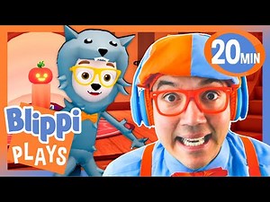SPOOKY Roblox Halloween Special!🎃👻 | BEST OF BLIPPI PLAYS | Roblox Gaming Videos for Kids
