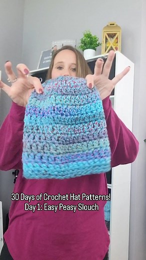 It's Day 1 of 30 Days of Crochet Hat Patterns! Say 30HATS for all the details! #crochetpattern #crochethats #Crochet | Two Brothers Blankets Crochet Patterns