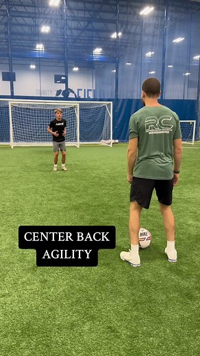 Drew is a Center Back in MLS Next. He’s very well rounded, and he always works harder than the next guy. If you haven’t noticed by now, a lot of my clients make mistakes in my videos. This is because I purposely program drills to exploit their current weak points. Drew needs to get quicker and more explosive over short distances. This kid can run all day. But do I really care if my Center Back has a great 2 Mile time. That’s not football. As a central defender, you need to be able to go from mov