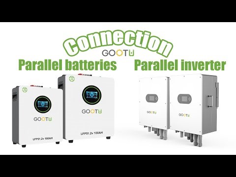 Teach you how to Connect 2 Parallel Inverters to 2 Parallel Batteries