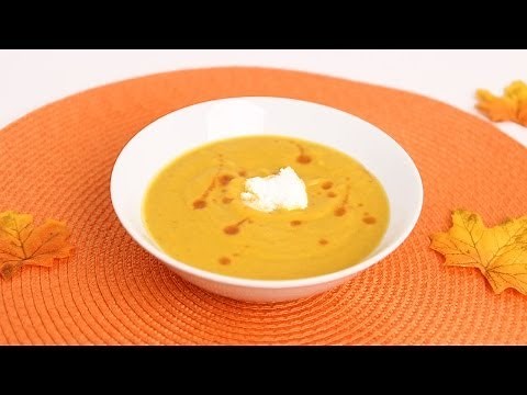 Roasted Butternut Squash Soup Recipe - Laura Vitale - Laura in the Kitchen Episode 660