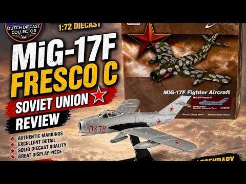 Hobby Master MiG-17F 🇷🇺 Soviet Air Force | HA5915 | 1:72 Diecast Review