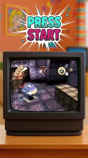 Ape Escape Intro, PS1 Retro Platformer