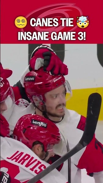 Canes FORCE OT in WILD Game 3! 🤯