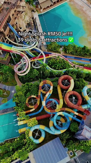 Experience Night Splash Mania at SplashMania Waterpark