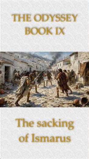 Odysseus Sacks the City of the Cicones | The Odyssey Book 9