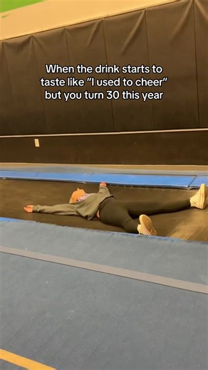 I’m going to be sore for days #cheerleading #washedupathlete #thirty | cheerleading
