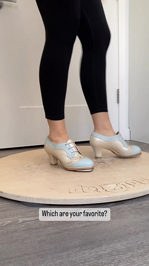 Emily Jeanne Phillips on Instagram: "High heel tap shoe collection  #tiktoktap #tapdancer #broadway #musicaltheatre #nyc #dancersofny"