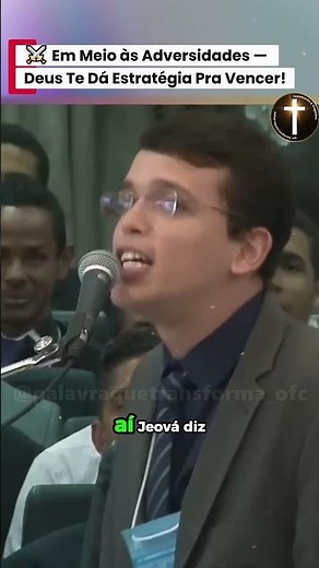 ⚔️ Em Meio às Adversidades — Deus Te Dá Estratégia Pra Vencer | Pr. Renato Torres #shortscristão