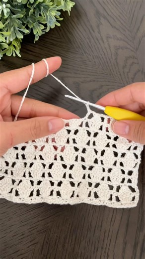 Double crochet 4 stitches together tutorial (dc4tog) #crochettutorial #crochetstitches