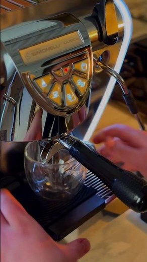 Nuova Simonelli Musica Espresso Machine in Action