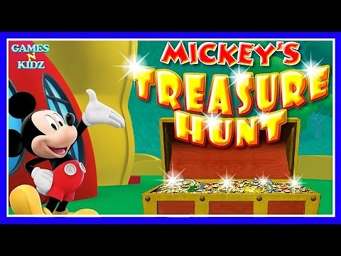 Mickey Mouse - Mickey's Treasure Hunt - Disney Junior Games For Kids