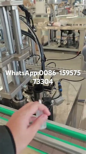 Automatic filling capping machine for glue