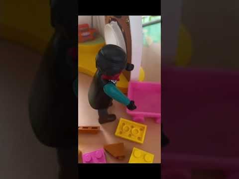 Der Dieb im Kindergarten🧤🧢👮‍♀️#playmobil