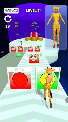 🐼 Animal Costume Run | Dress Up Game for Girls #shorts @AndroidGamesdx