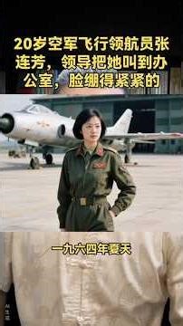 Zhang Lianfang, a 20-year-old Air Force flight navigator, was called into her leader's office, he...