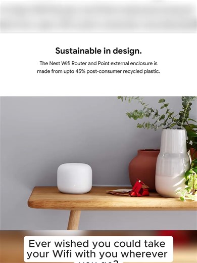 Nest WiFi Router & Point: Ultimate Home Connectivity