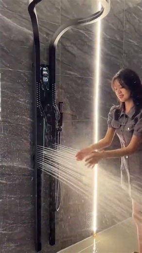 📌 the shower set feels like a spa.