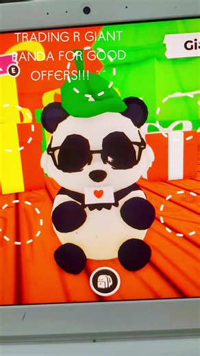 Trading Giant Panda in Adopt Me: Offers Accepted