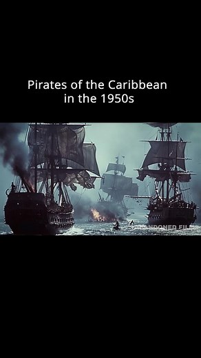 The Pirates of the Caribbean - 1950s Super Panavision 70 #piratesofthecaribbean #jacksparrow #aivideo #aimovie #klingai #runwaygen3 #minimax