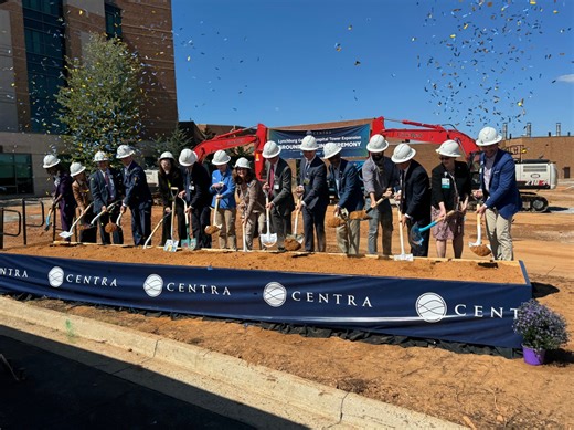 Centra Health and Lynchburg officials break ground on new modernized care tower