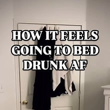 Going to sleep drunk - Video