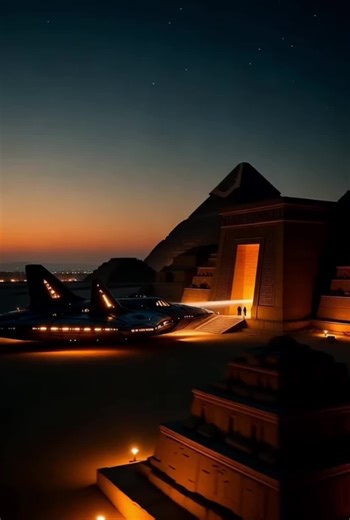 They didn’t build them… They came back for them… #alturalab #ai #art #aiart #alien