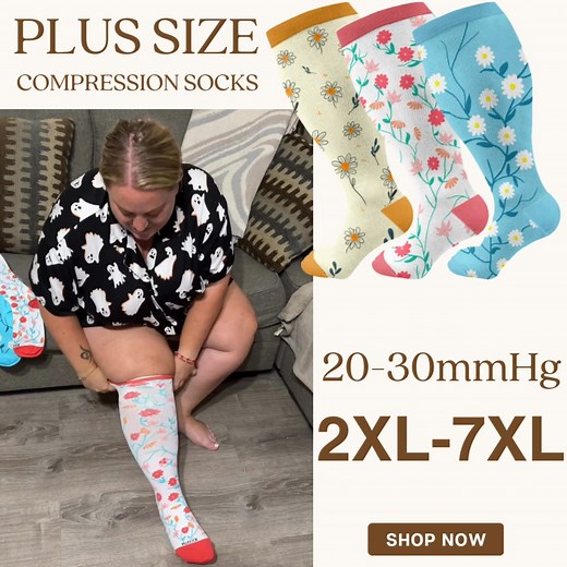 Do your legs feel painful, heavy, or swollen? Our compression socks...