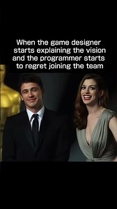 “And then the game dynamically adapts to every player.” Yeah, I'm out #gamedevelopment #memes