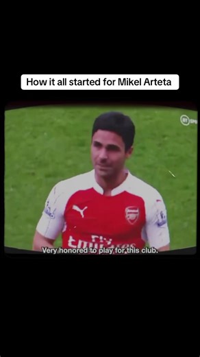 How Mikel Arteta’s coaching career started #mikelarteta #arteta #arsenal #arsenalfc #explore