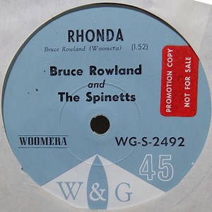 Bruce Rowland And The Spinetts - Rhonda