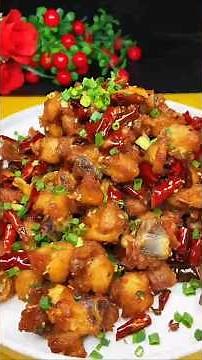 3-Minute Spicy Crispy Chicken Recipe | Easy & Mouthwatering! #easybaking #cooking #chinesefood